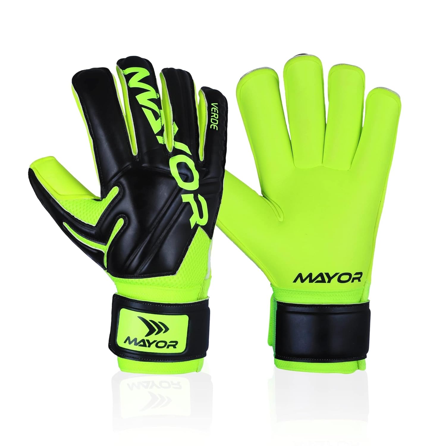 Mayor Verde Goalkeeper Gloves - Mayor Sports